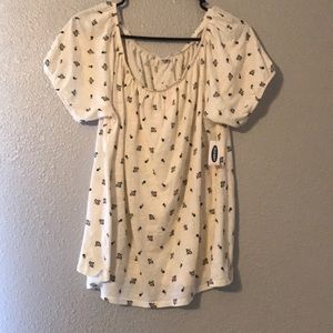 Off the shoulder top